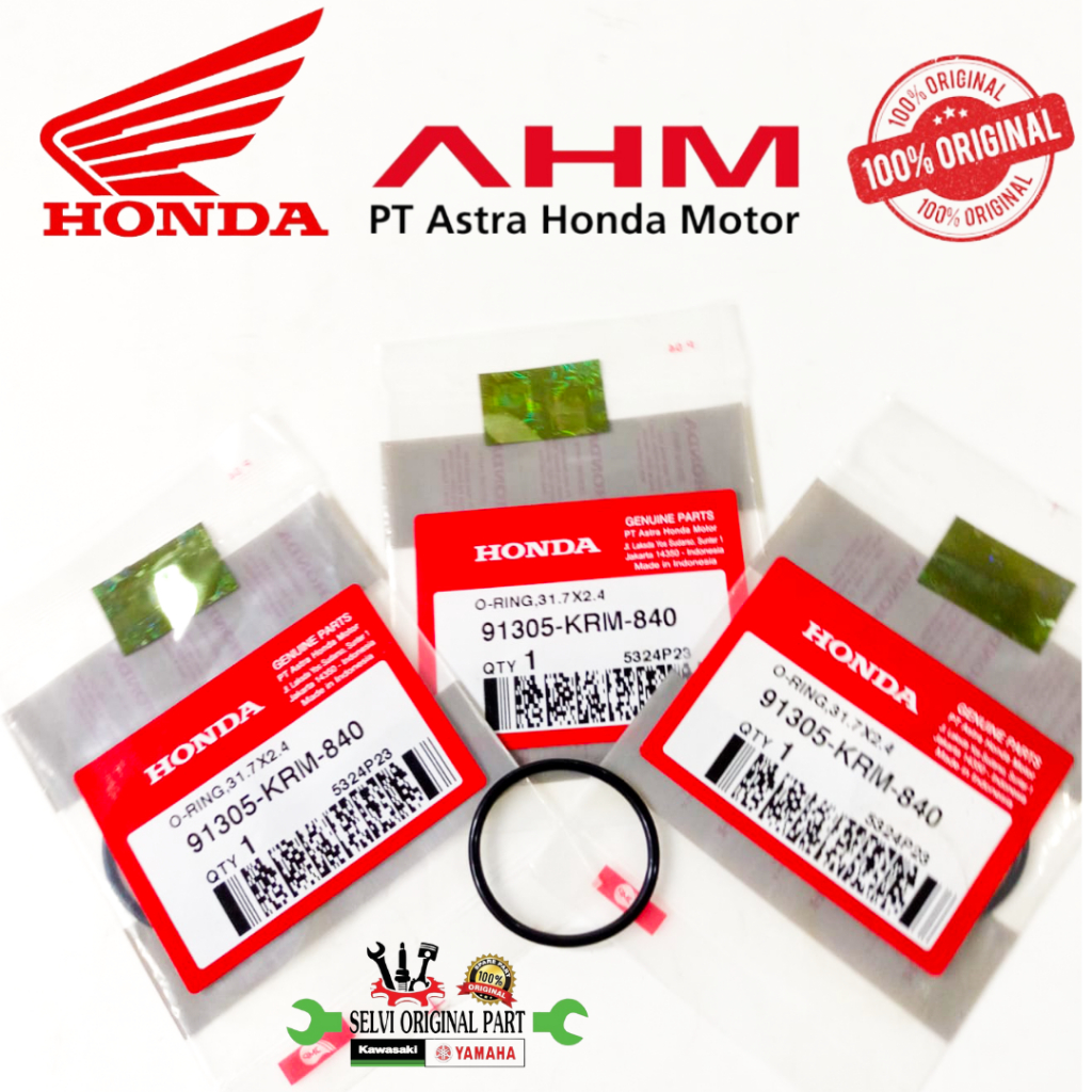 O-RING ORING TUTUP MAGNET CRF 150 MEGAPRO VERZA HONDA ORIGINAL AHM