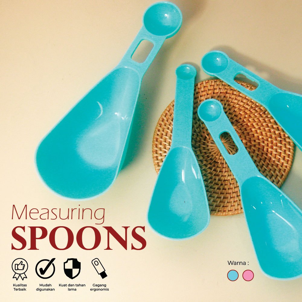 Sendok Takar Ukur 8 In 1 Measuring Spoon Set