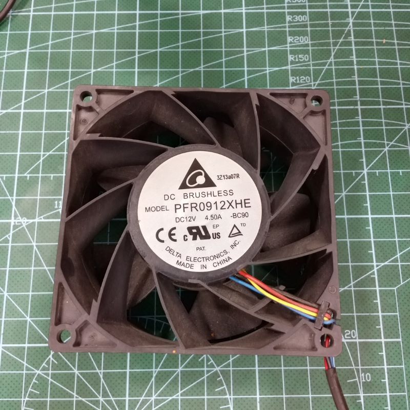 Kipas Fan High Speed 9x9 cm 12v 4.50A || Kipas Dc 12v 9cm