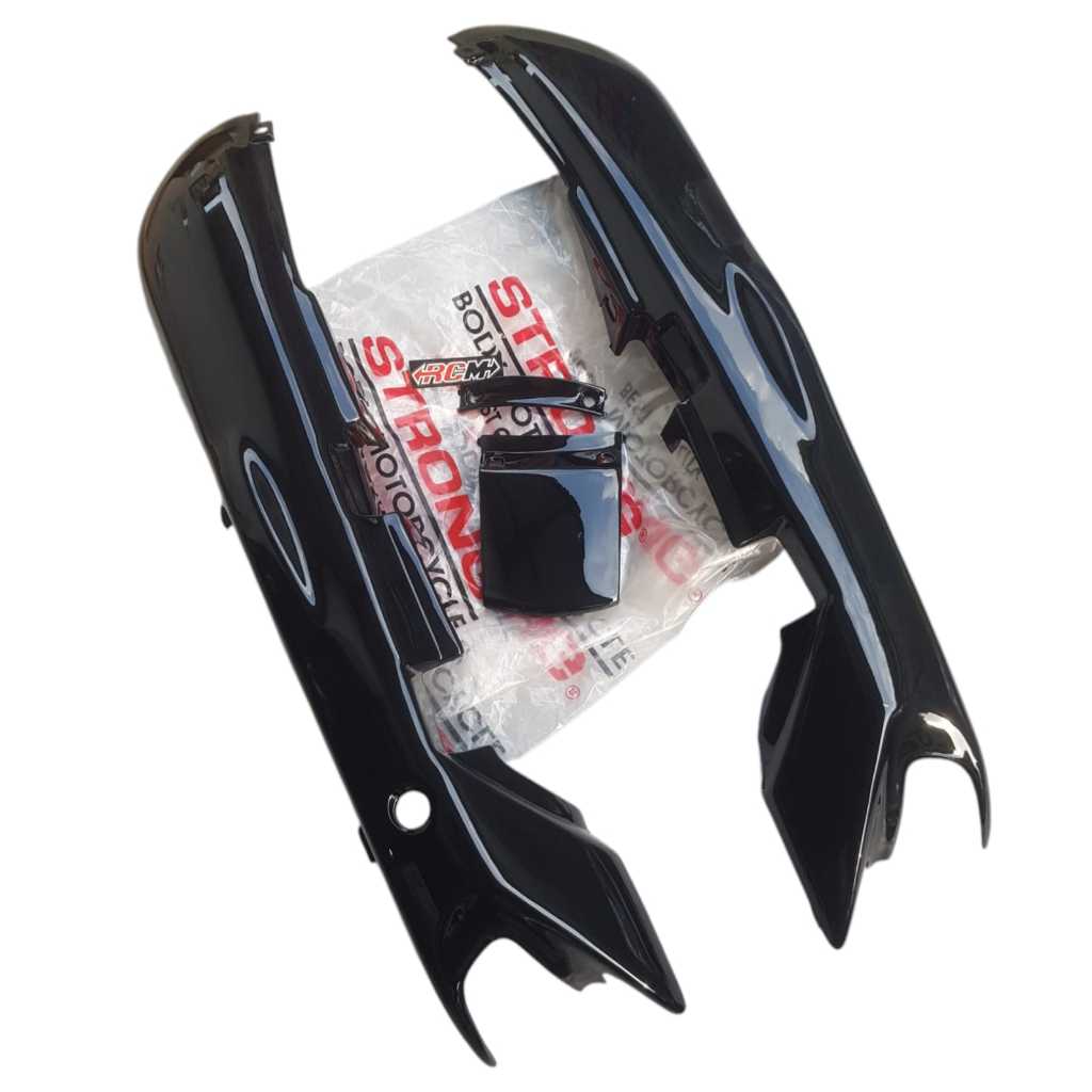 1SET COVER BODY BODI SAMPING SIDE KANAN KIRI HONDA ASTREA GRAND LEGENDA 2 BAHAN TEBAL PERSIS ORIGINA