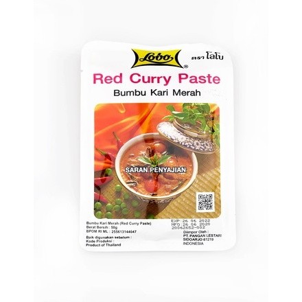 

LOBO 50GR RED CURRY PASTE