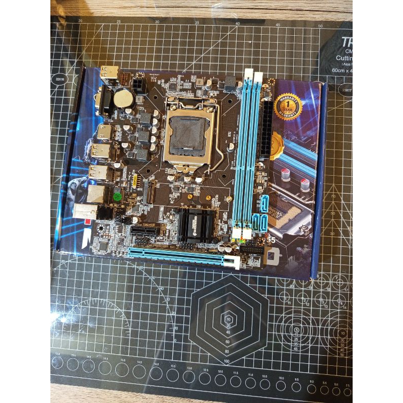 Motherboard H61 Maxuss Black Panther LGA 1155