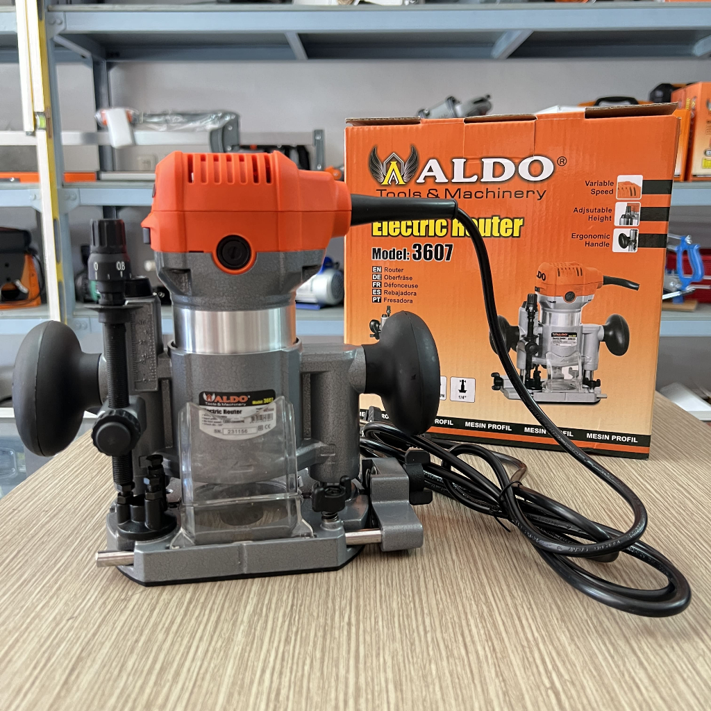 Mesin Router ALDO Type 3607 / Mesin Profil Kayu ALDO Type 3607