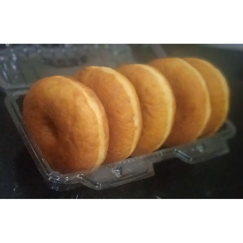 

Donat Kentang Polos per mika isi 5 pcs