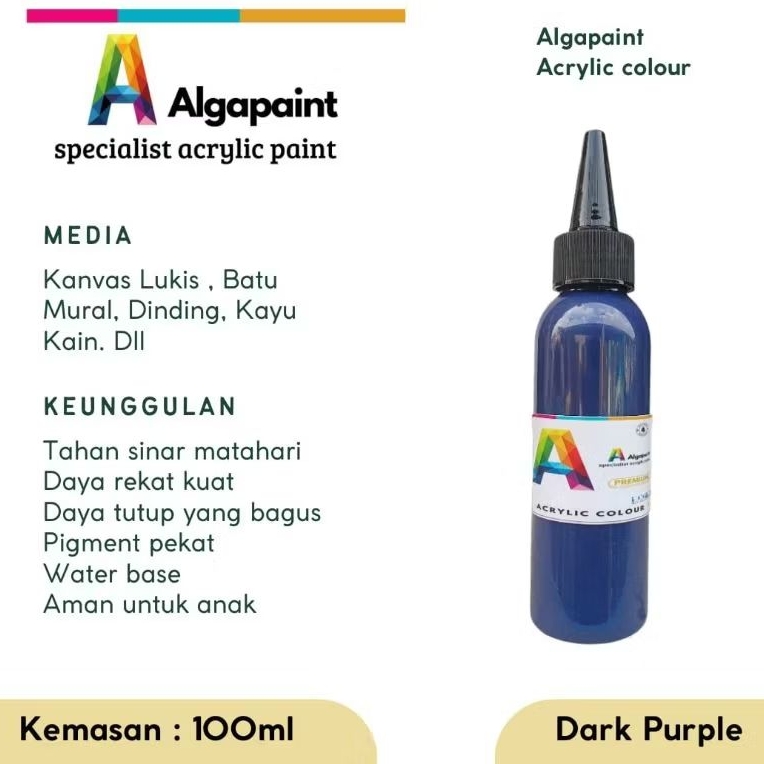 

Algapaint cat akrilik/mural/ lukisan/dinding/kayu/kain/sepatu/painting/catair/lukis/art/catlukis/acrylicpainting/melukis/alatlukis/acrylic/kuaslukis/senilukis/drawing/catminyak/acrylicpaint/pelukis/belajarlukis/perlengkapanlukis/hobilukis/lukisanaesthetic