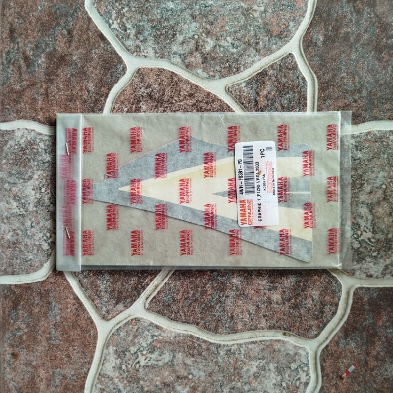 Stiker Striping Sayap Dalam Kiri FIZR F1ZR Hitam Merah