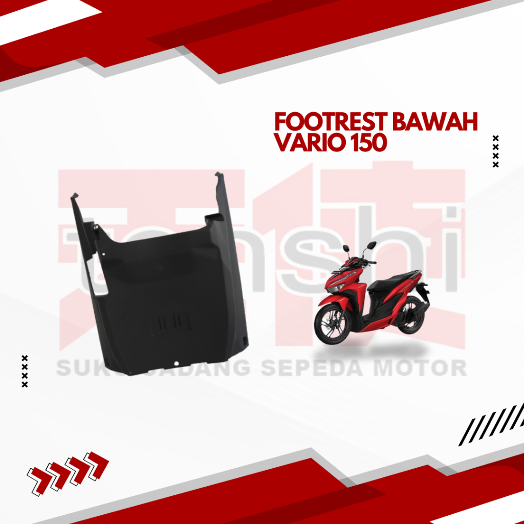 Cover Under Dek Kolong Bawah Vario 150 / Vario 125 | Footrest Bawah Vario 150 | Tenshi