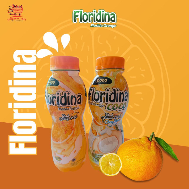 

Floridina Orange dan Floridina Coco 1 Botol 350 Ml