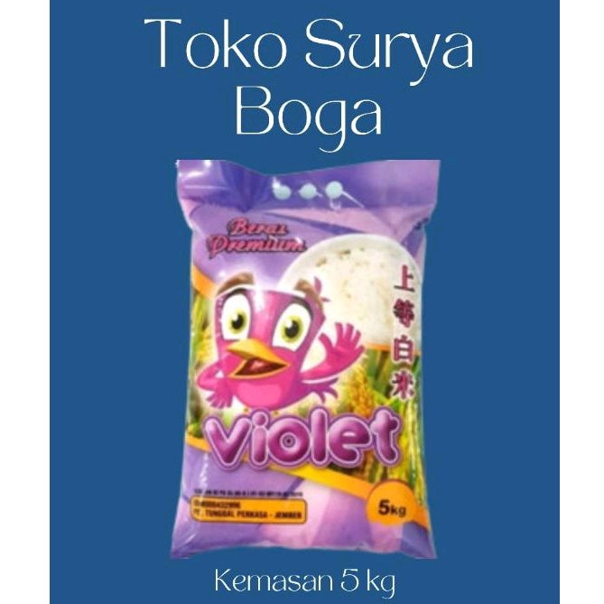 

⚫TOKOSURYA⚫BERAS VIOLET 3 KG / 5 KG