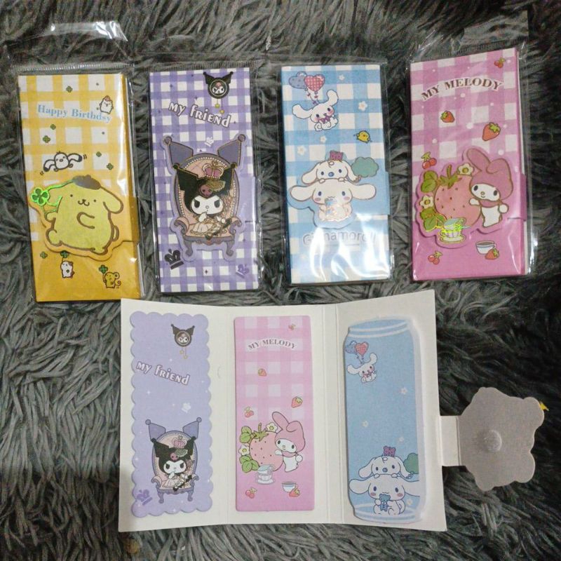 

STICKY NOTE PANJANG SANRIO