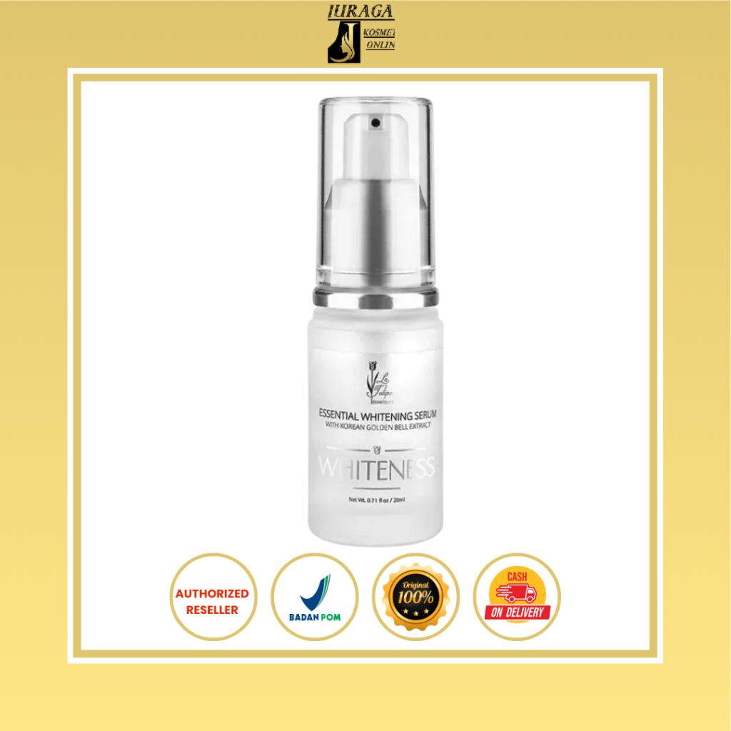 La Tulipe Essential Whitening Serum - 20ml Mencerahkan dan Mengurangi Flek di Wajah