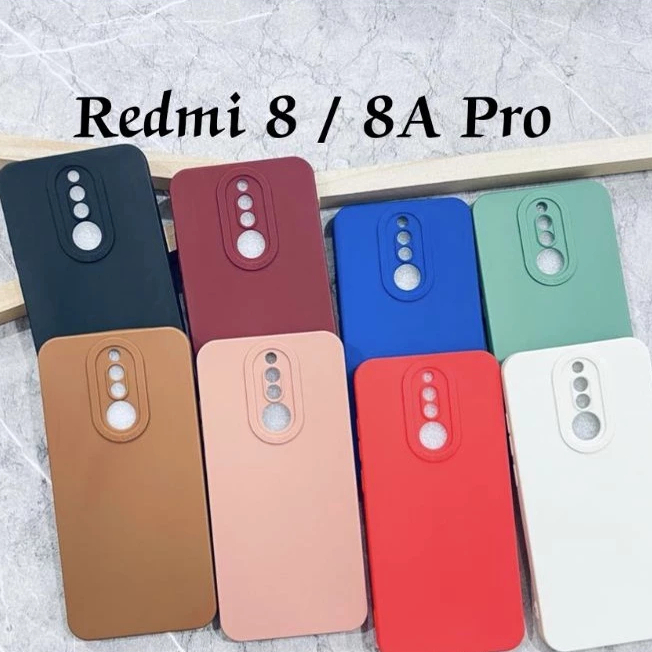 Soft Case Pro Camera REDMI 8 REDMI 8A REDMI 8A PRO Silicon Full Cover - mantul store 88