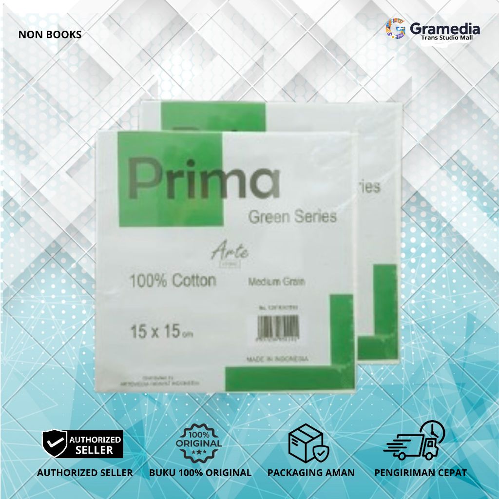 

Gramedia Bandung TSM - PRIMA CANVAS GREEN 15X15
