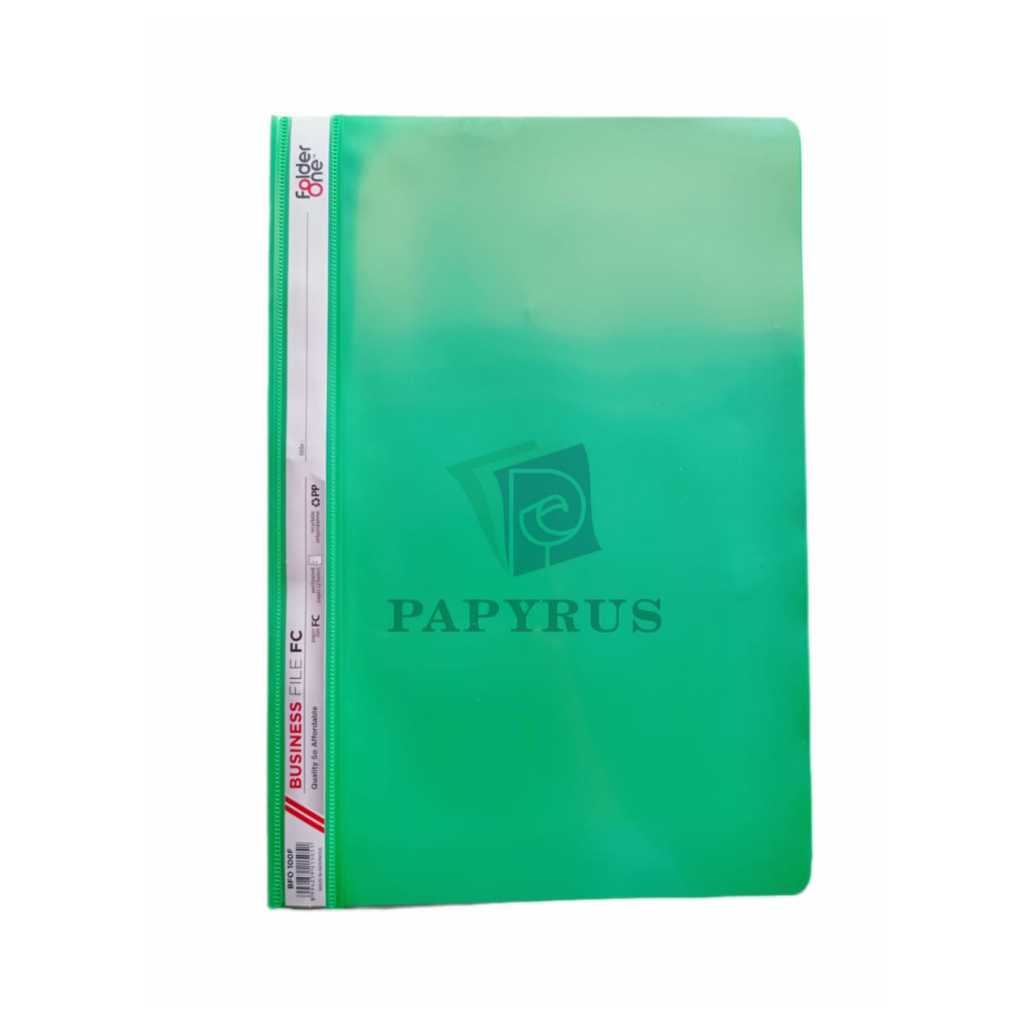

BISNIS FILE / MAP SNEL PLASTIK / MAP SNELHECTER PLASTIK / BUSINESS FILE FOLDER ONE HIJAU