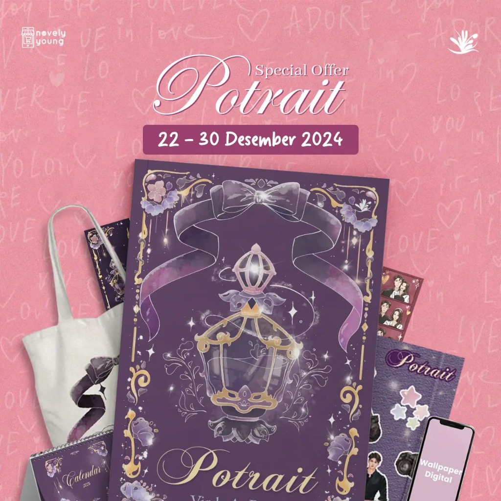 NOVEL POTRAIT - VIRDA A PUTRI - NAMINA BOOKS - GRATIS BIAYA PACKING