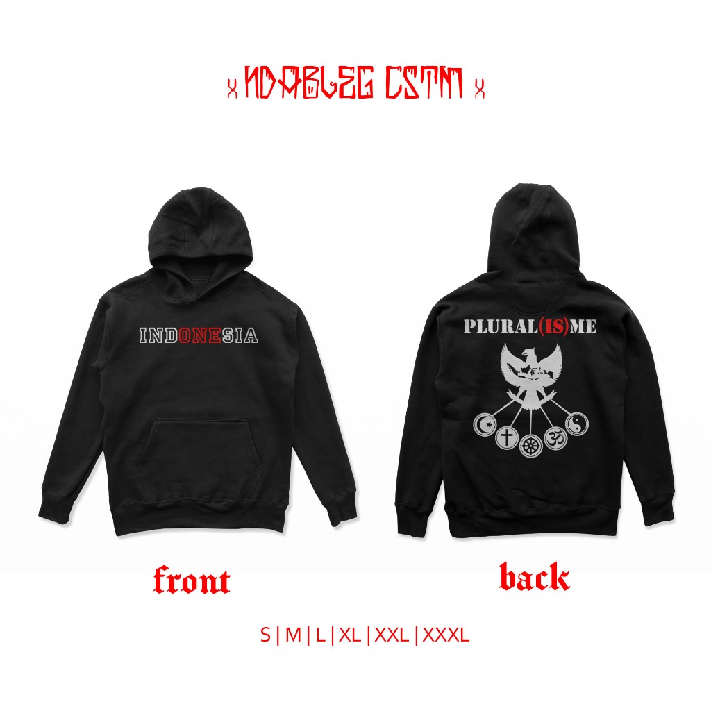 Hoodie indonesia pluralisme sweater pluralisme indonesia