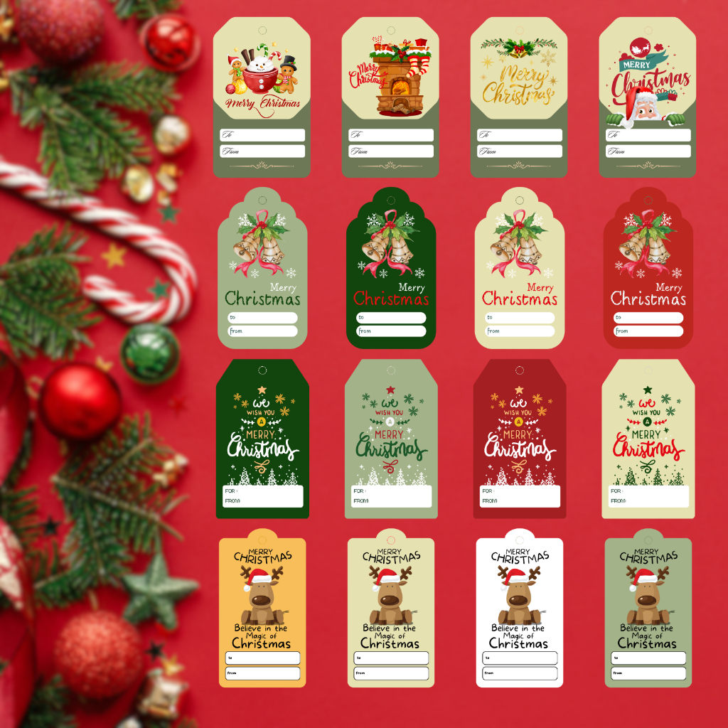 

Hang Tag 2in1 Hang Tag Natal Tahun Baru Hang Tag Christmas