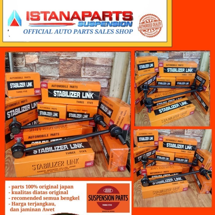 Link Stabil Stabilizer Merk 555 Japan Nissan Serena C23 Depan Original Asli