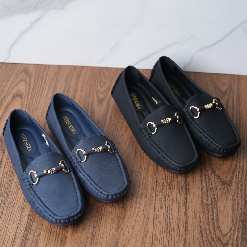 Peter Keiza Sepatu Loafers Moccasin Wanita ZN 80-11
