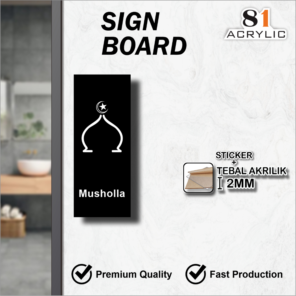 

SIGN BOARD TEMPEL KEREN MUSHOLLA