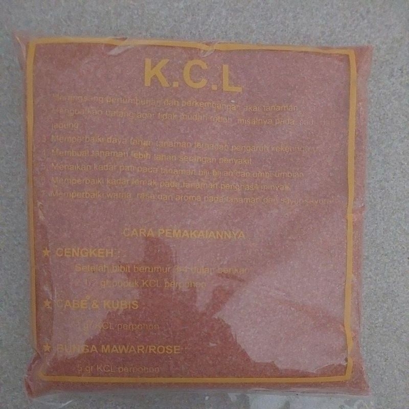 500 GRAM REPACK PUPUK KCL MEROKE