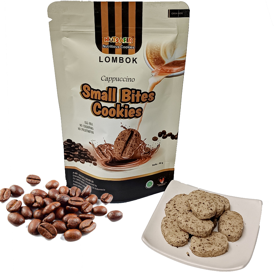 

Nutsafir Small Bites Cappuccino Cookies Pouch