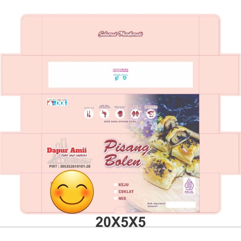 

DUS CUSTOM UKURAN 20X5X5 CM (MINIM ORDER 1.000 PCS)