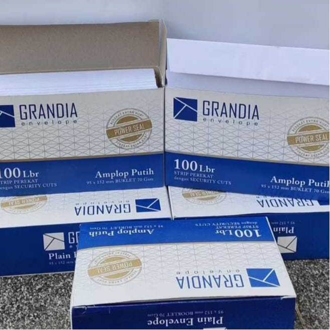 

AMPLOP GRANDIA/AMPLOP KONDANGAN GRANDIA/AMPLOP PUTIH GRANDIA/AMPLOP GRANDIA ISI 100
