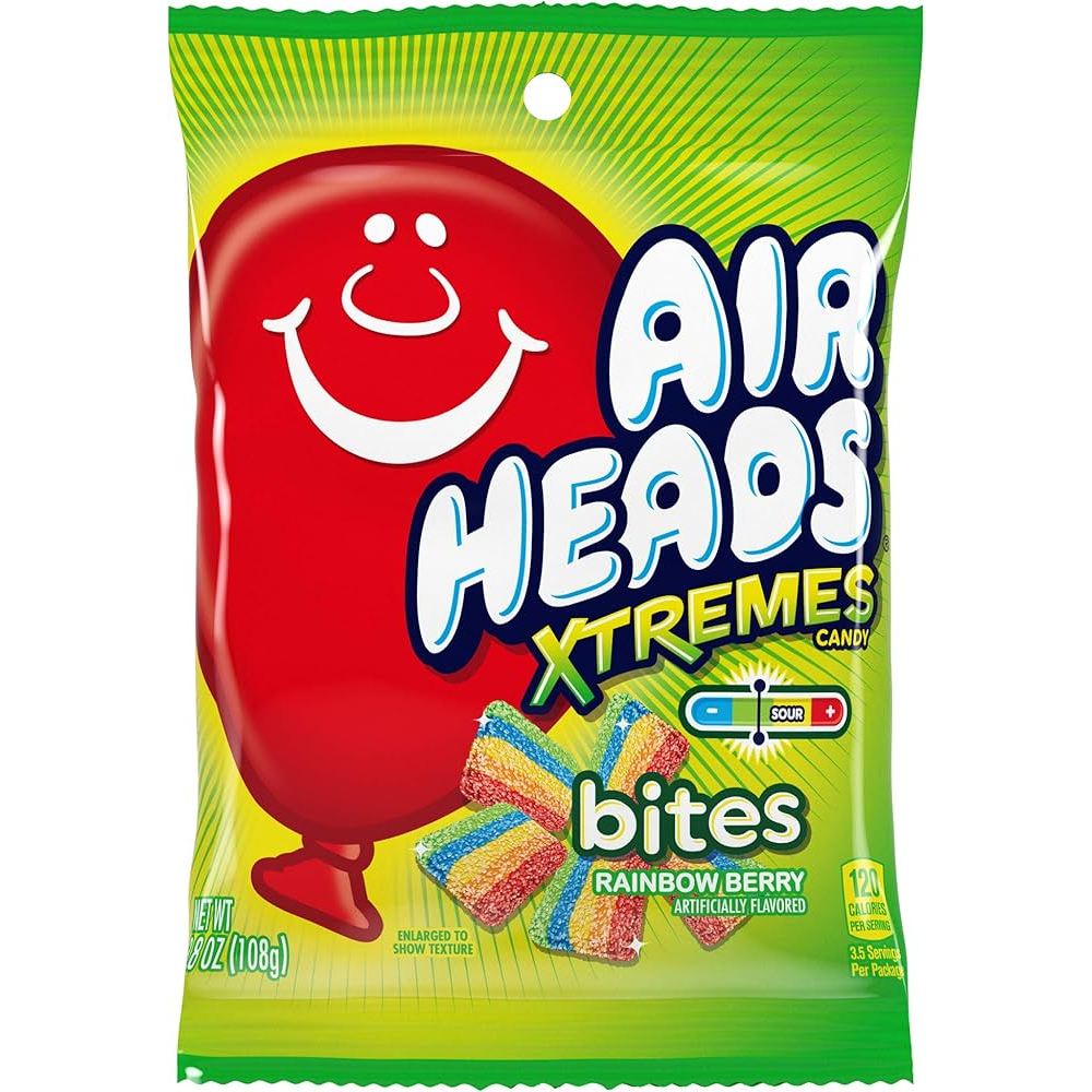 

AIRHEADS XTREME Bites Sour Candy 170gr import from USA