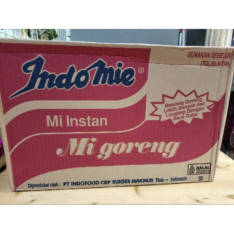 

Indomie Goreng Mie Instan 1 Dus