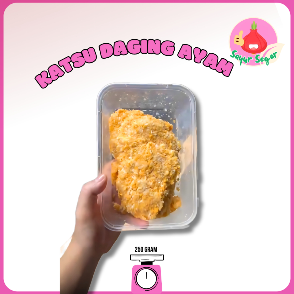 

Sayur Segar - Chicken Katsu Enak/Chicken Katsu Frozen 250 gr
