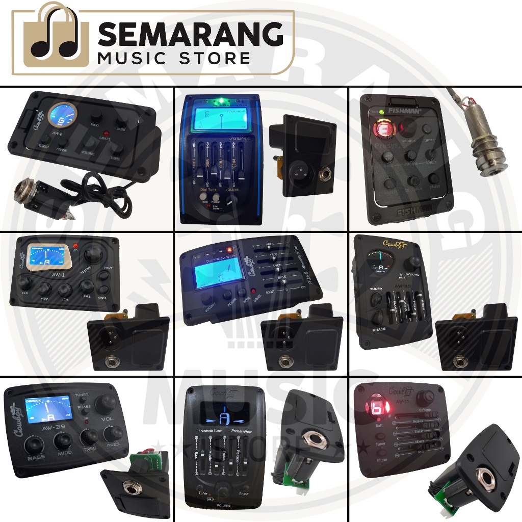 ORIGINAL Preamp Equalizer Gitar Akustik Elektrik Cowboy Original