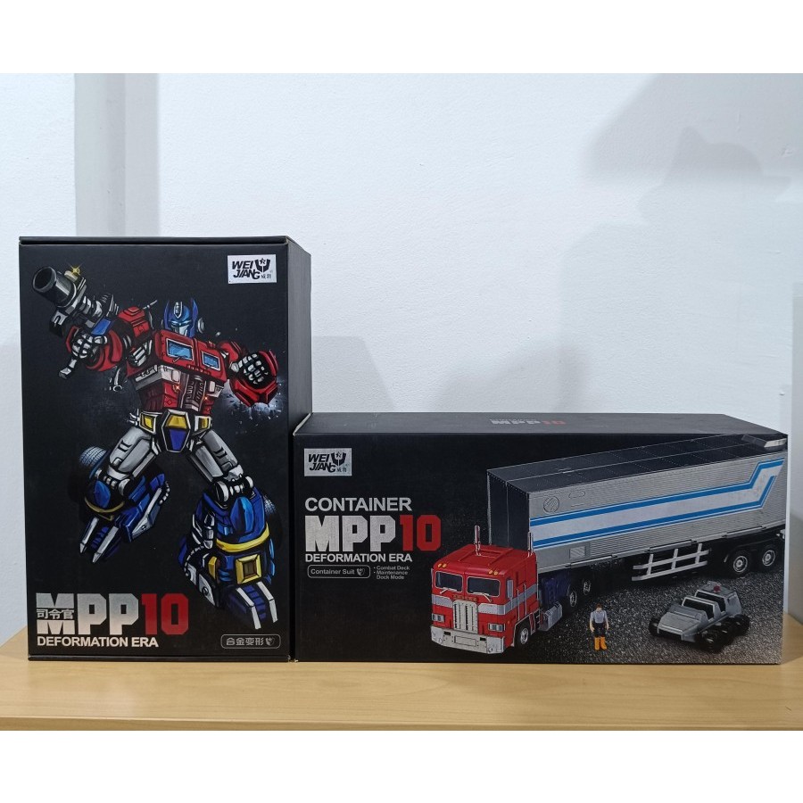MPP10 OPTIMUS PRIME DEFORMATION ERA MPP10 DEFORMATION ERA CONTAINER SET BY WEIJIANG ORIGINAL