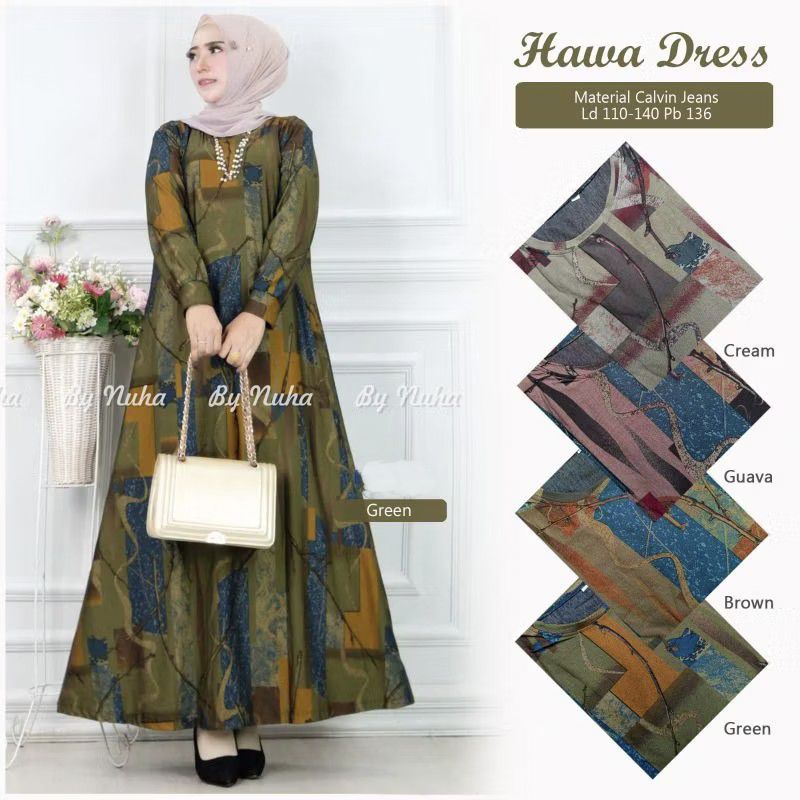 Gamis Denim Calvin Jeans Jumbo