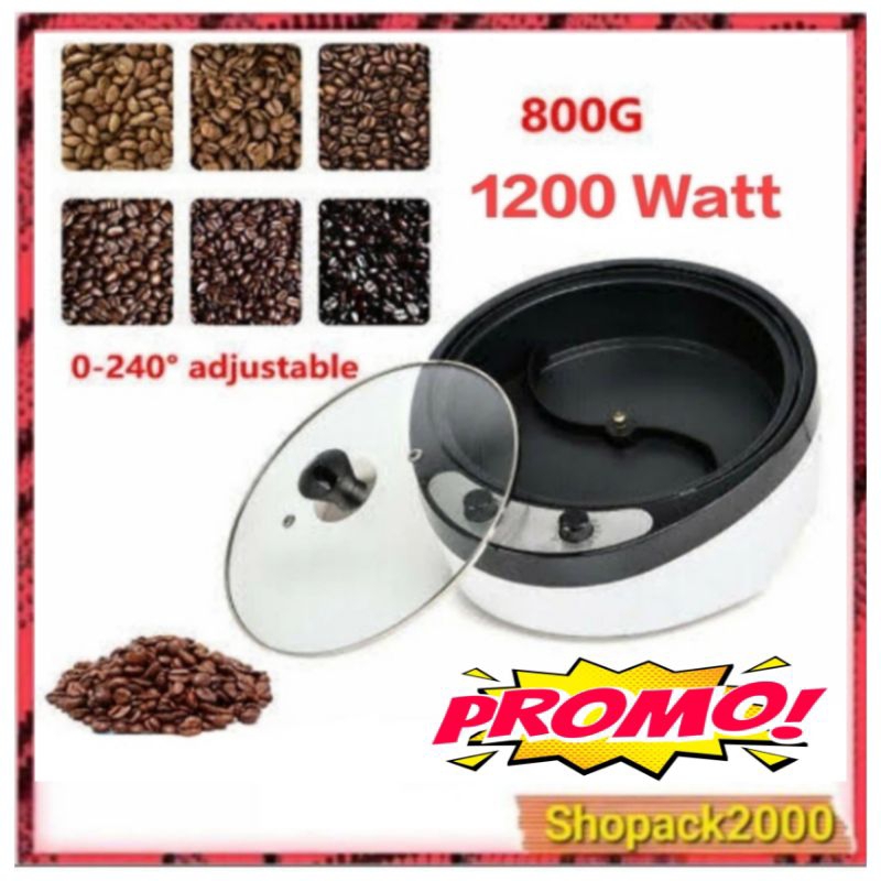 1200 Watt Roaster Machine / Alat Sangrai Biji Kopi Electric Tyope JMS-209