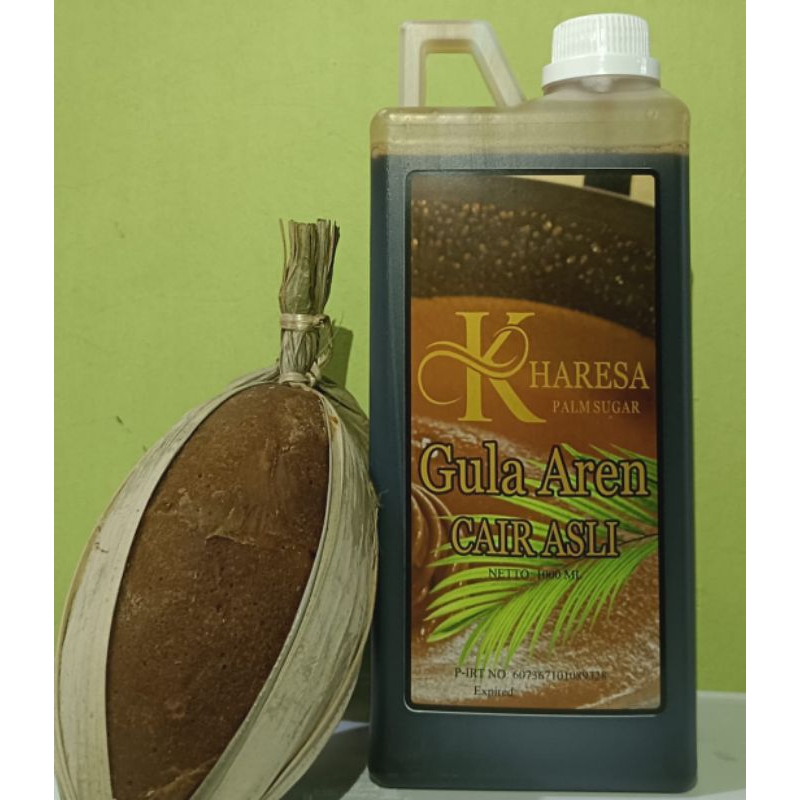 

Gula Aren Cair / Syrup Palm Sugar Organik 1000ml (KHARESA)