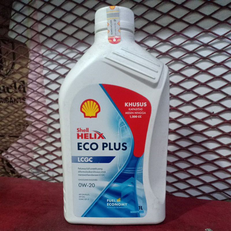 SHELL HELIX ECO PLUS OW-20 Fully Synthetic Motor Oil 1Liter