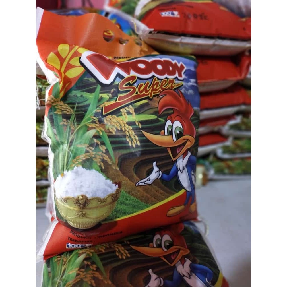 

BERAS SUPER PREMIUM WOODY WOOD 5KG