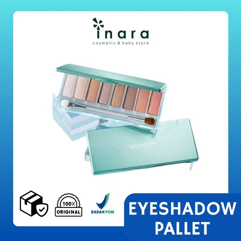 Wardah Exclusive Eyeshadow Palette 10 g