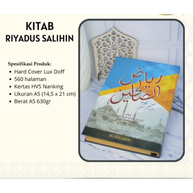 Riyadus Sholihin  / Kitab Riyadus Sholihin cahaya Qolbu