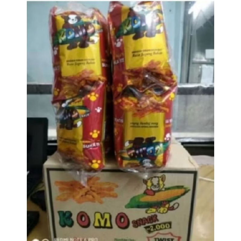 

KOMO JUMBO CHIKI RASA JAGUNG BAKAR 1 PAK ISI 10 PCS