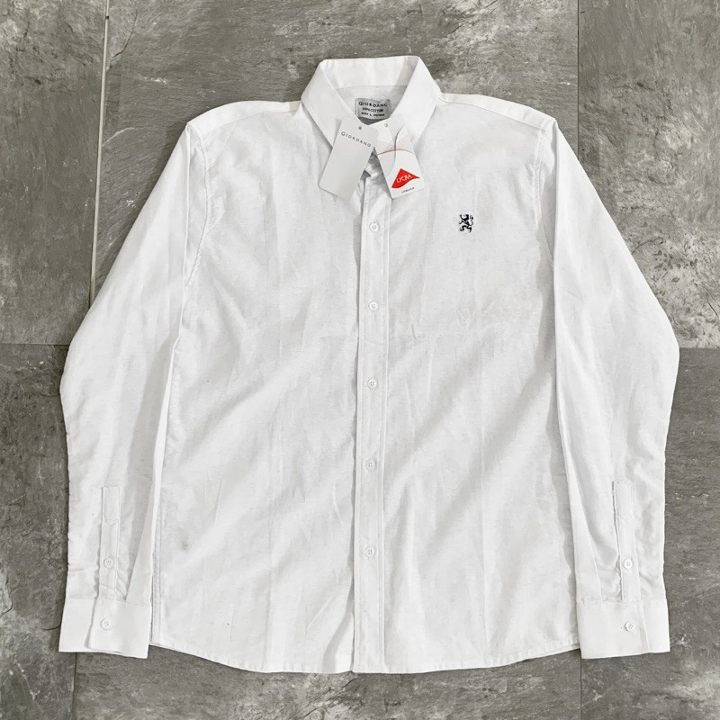 Giordano Shirt / Kemeja Lengan Panjang Pria&Wanita