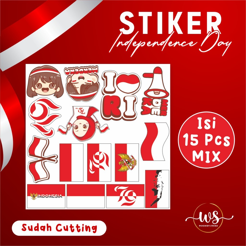 

STIKER PIPI AKSESORIS UNIK SPESIAL KEMERDEKAAN INDONESIA MIX