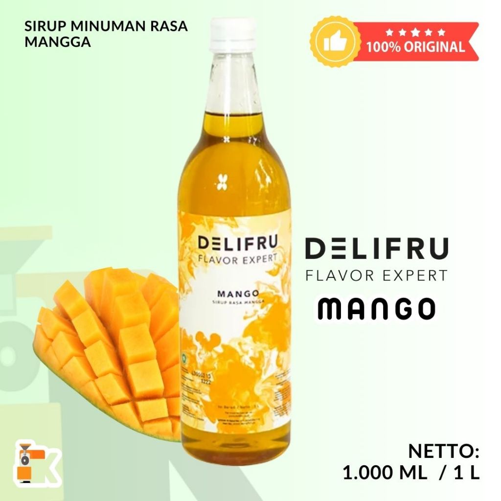 

Kieta Roastery - Syrup Delifru Mango 1000ml