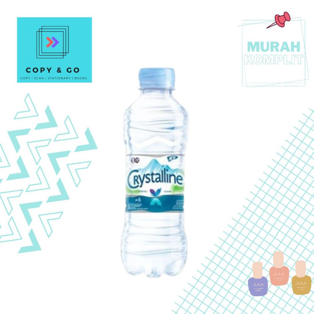 

Crystalin 330 ml, menyegarkan dan dijamin berkualitas