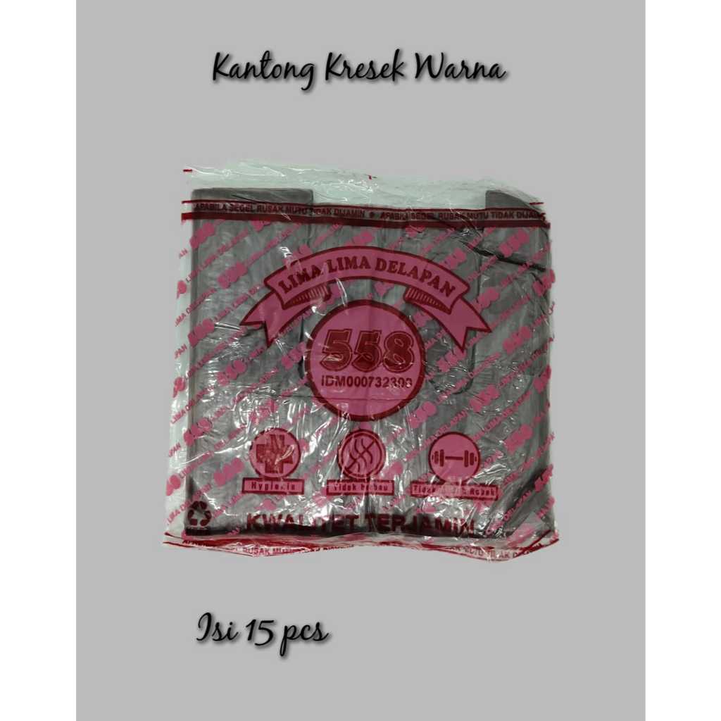 Kantong Kresek Warna 15 Kantong Plastik Kecil Warna Murah