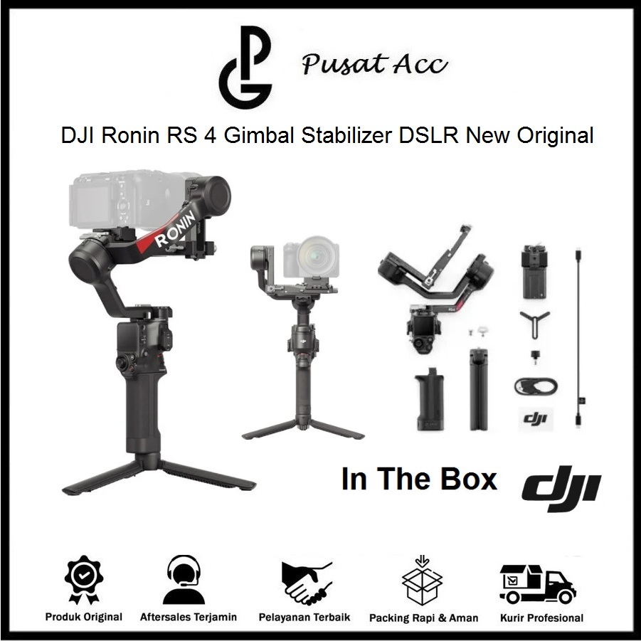 DJI Ronin RS 4 Gimbal Stabilizer - Dji RS 4 Basic Gimbal Stabilizer Original
