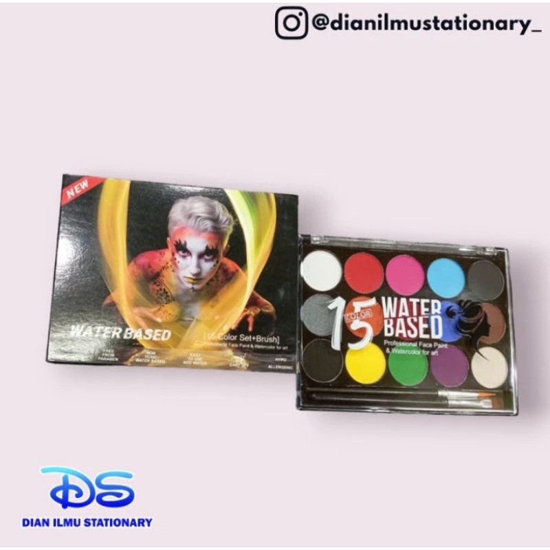 

Body paint 15 warna + brush