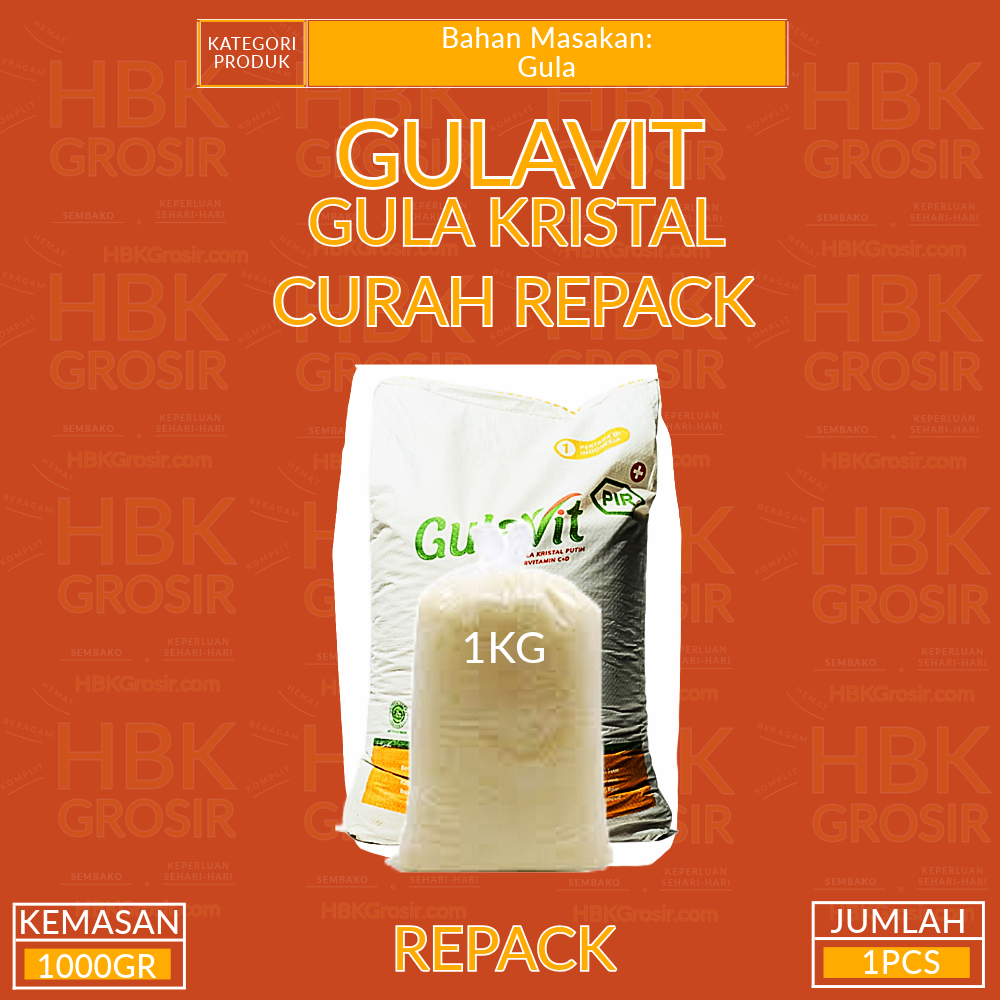 

GulaVit Curah REPACK 1000GR 1KG