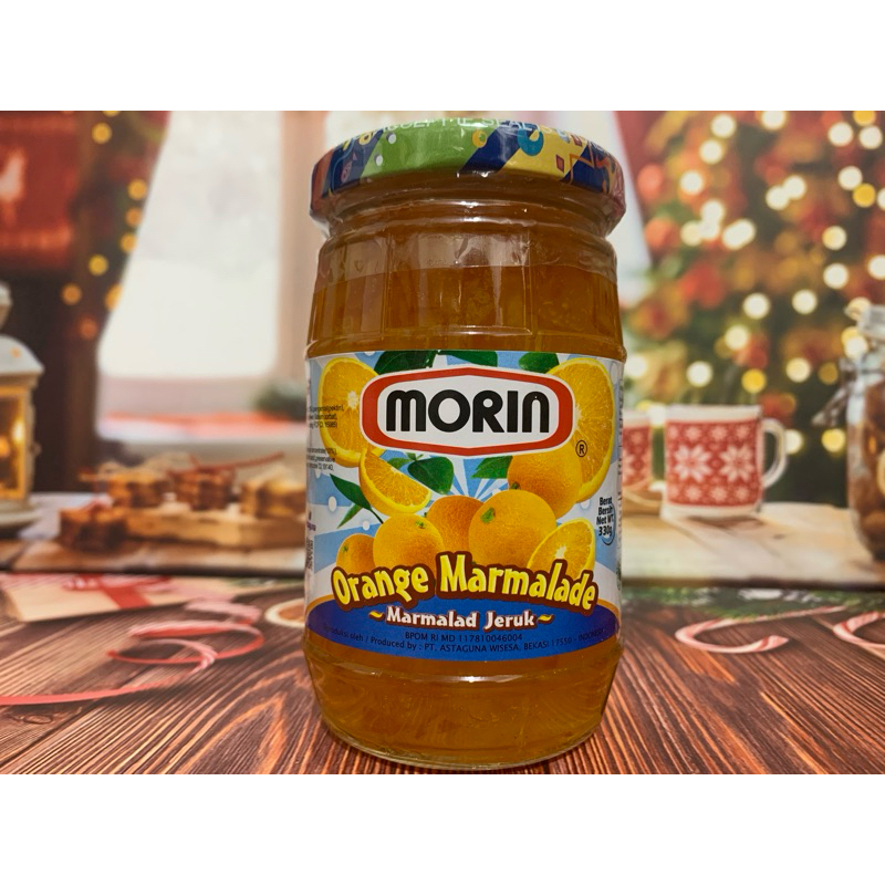 

SELAI JERUK / ORANGE MARMALADE JAM MORIN 170GR